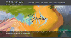 Desktop Screenshot of cadogancontemporary.com